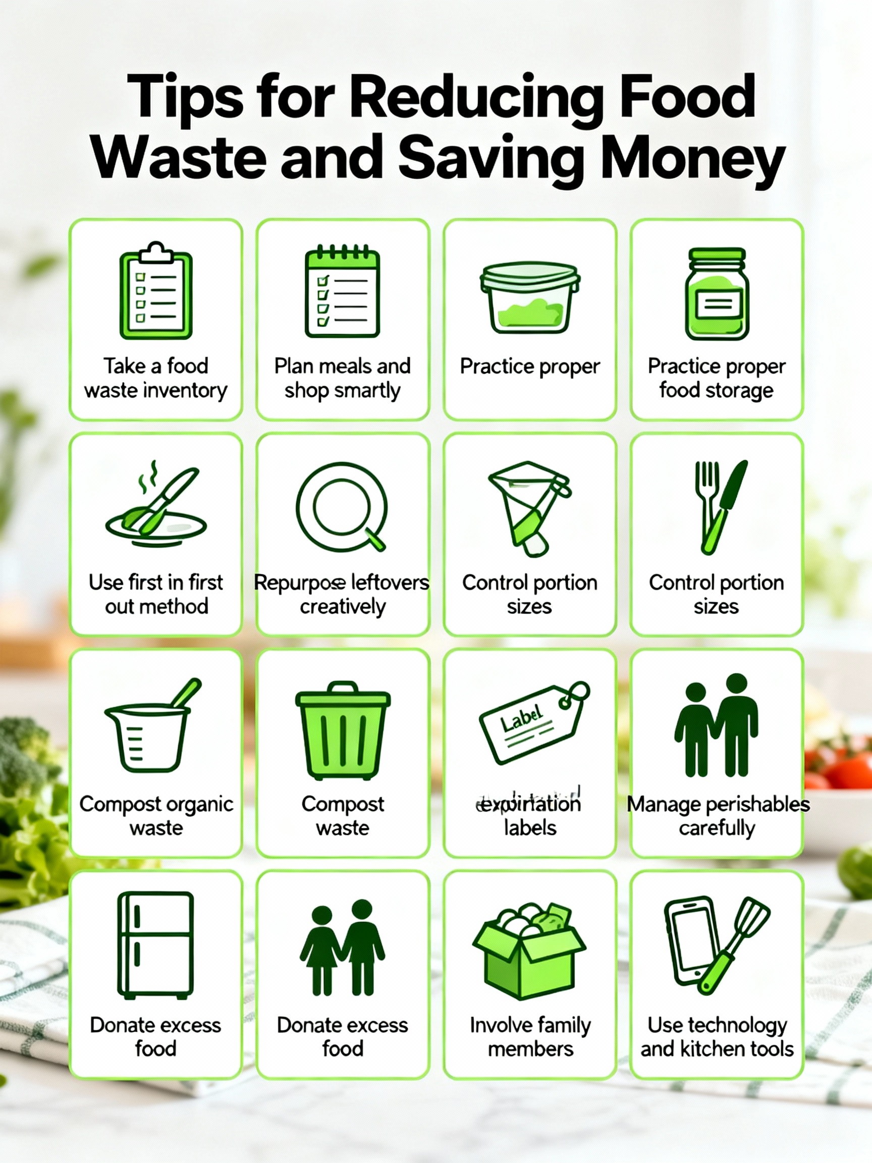 Tips for Reducing Food Waste and Saving Money
